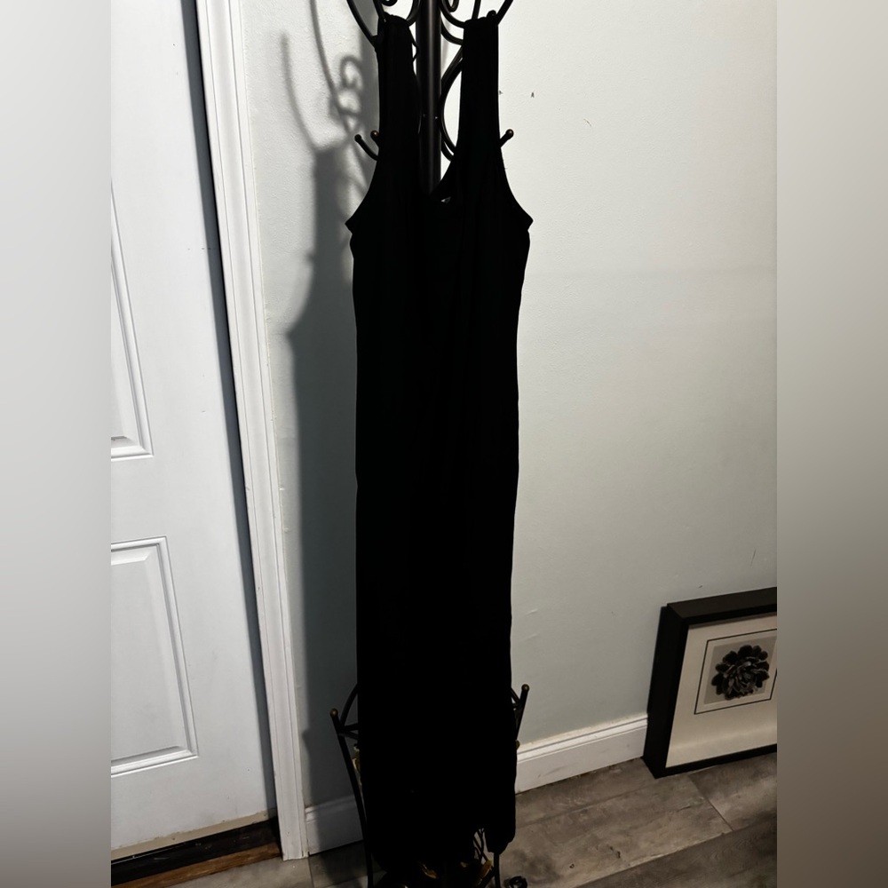 Sheri Martin Classic Black Maxi Dress